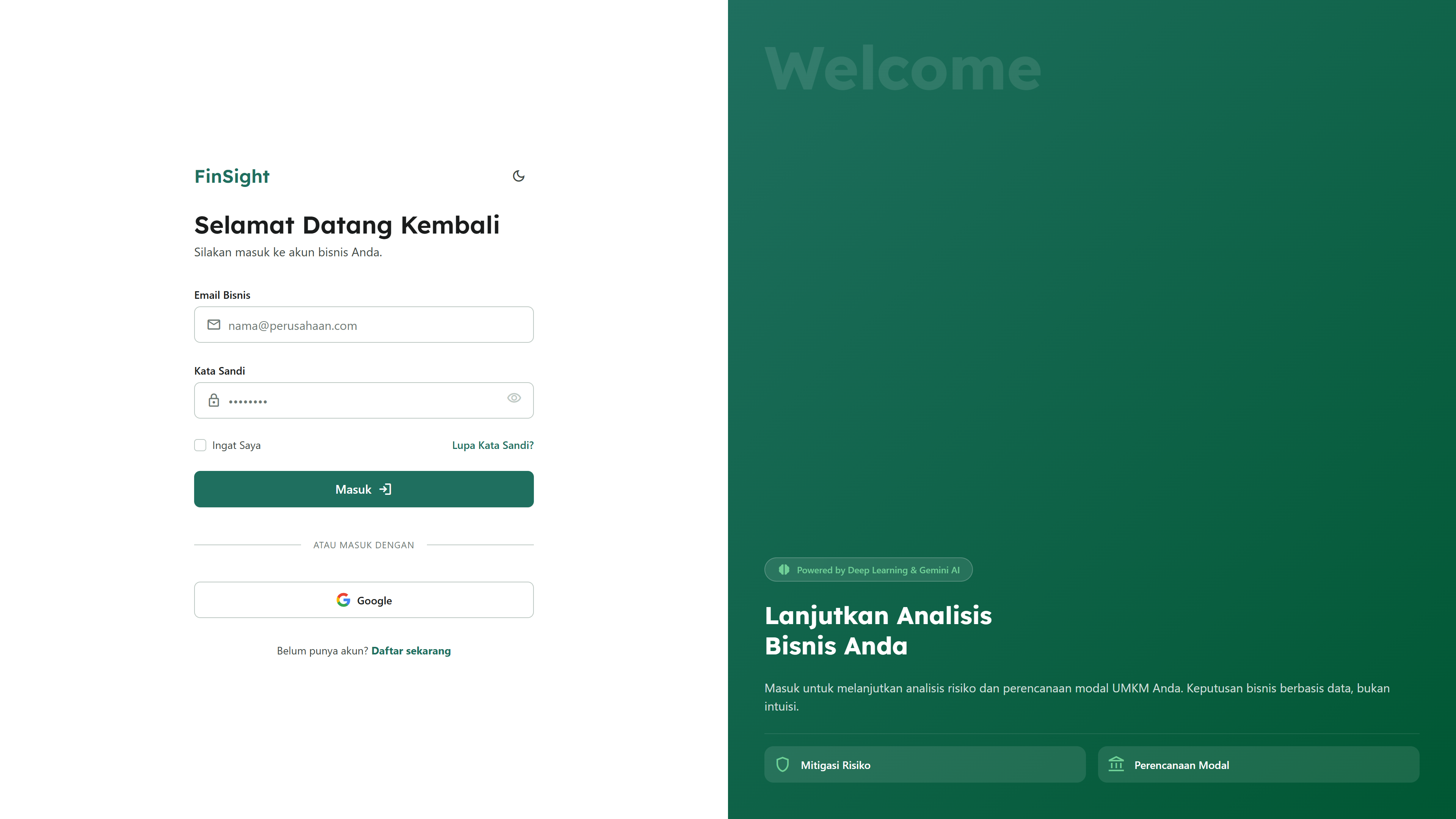 FinSight Screenshot 1